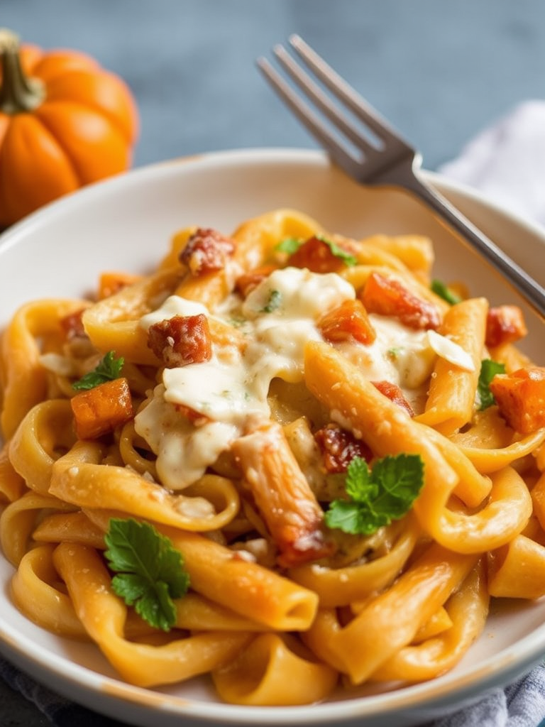 Creamy Pumpkin Pasta Delight Recipe