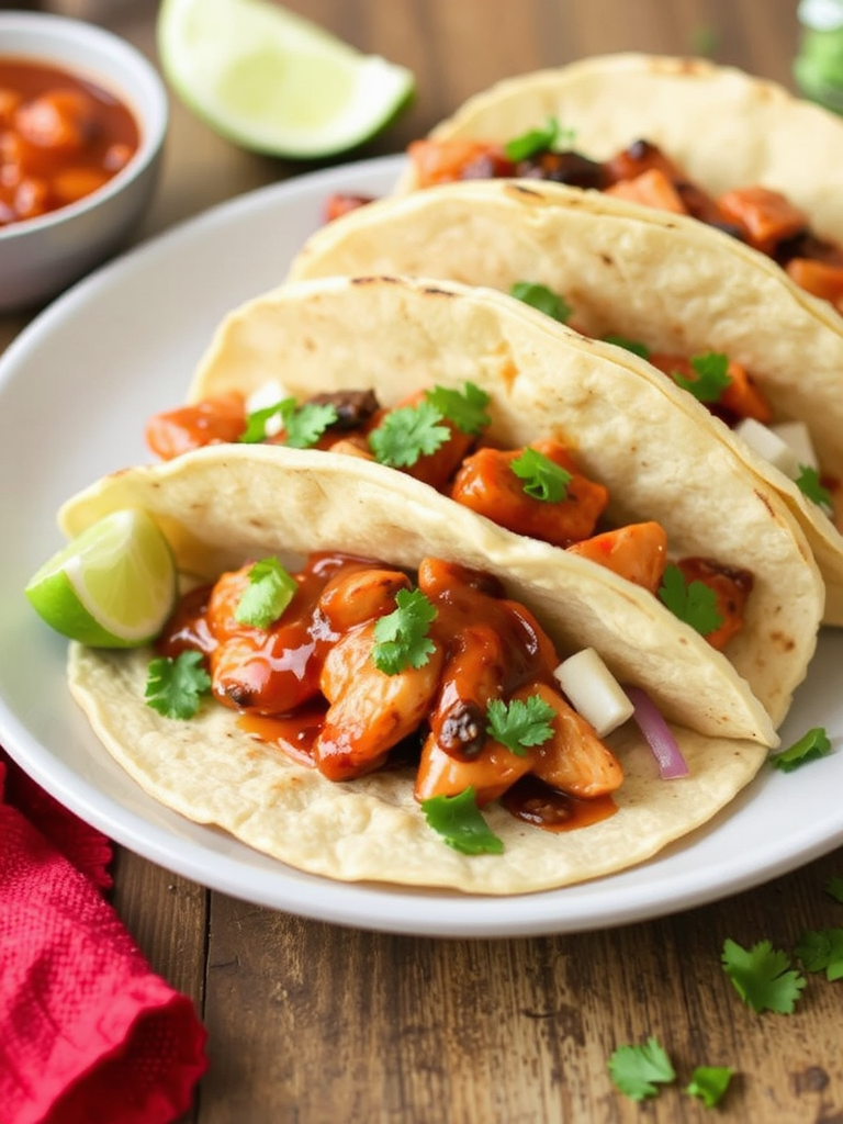 Grilled BBQ Chicken Tacos Recipe Ideas