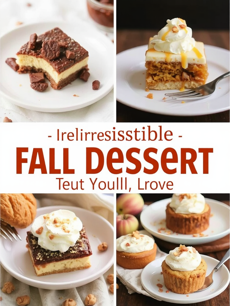 Irresistible Fall Dessert Recipes You’ll Love