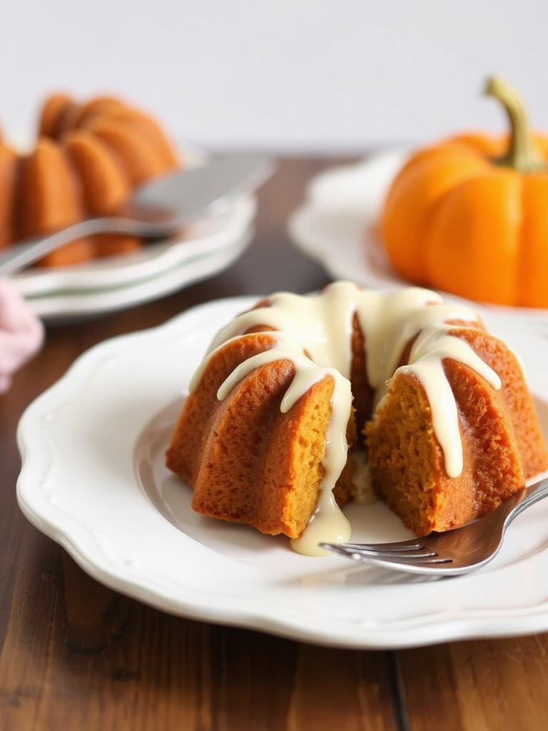 Mini Pumpkin Bundt Cake Recipe Delight