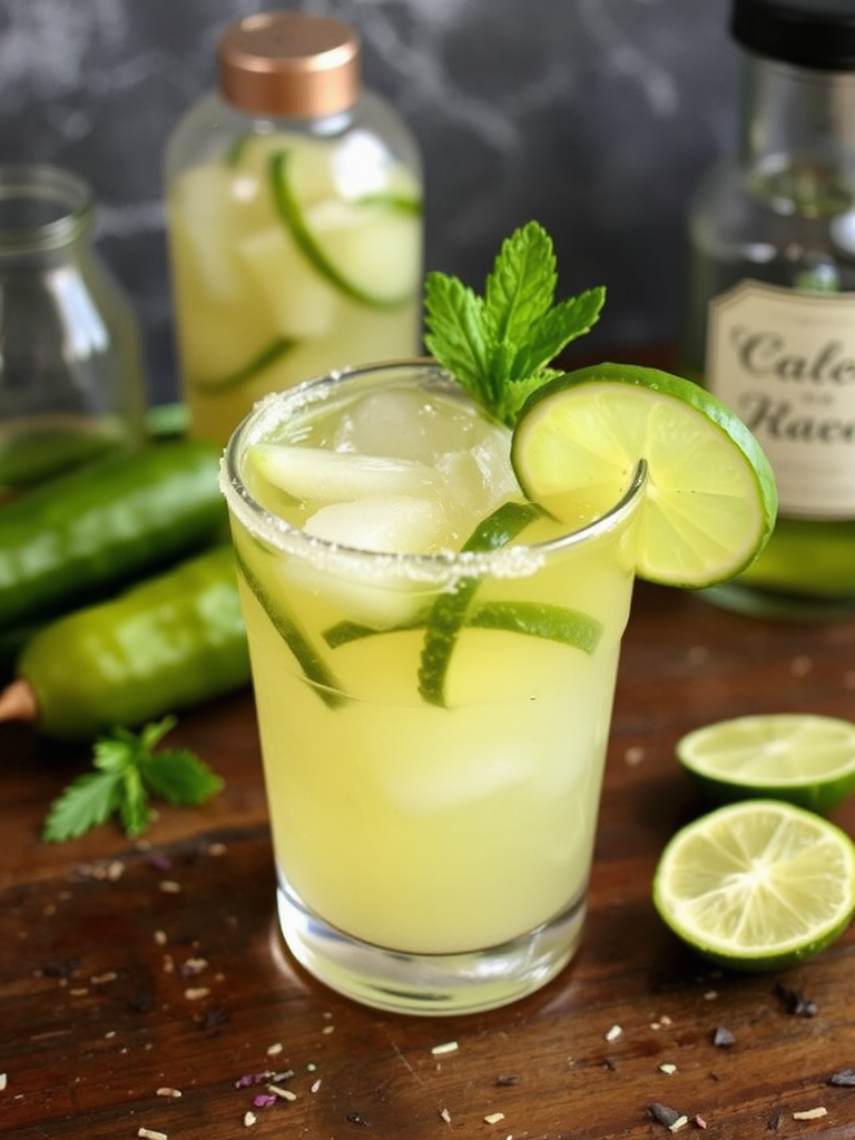 Pickle Margarita Delight: A Unique Cocktail Twist