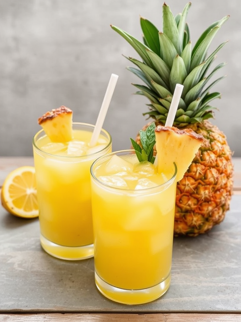 Refreshing Pineapple Mocktail Recipes