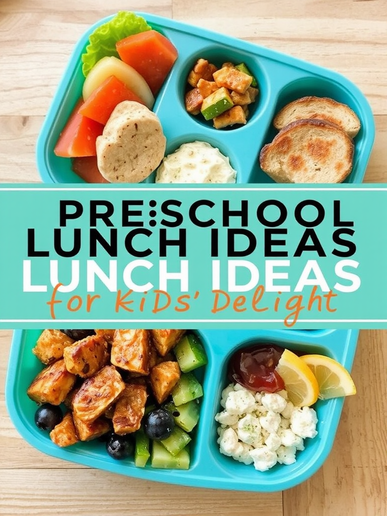 Tasty Preschool Lunch Ideas for Kids’ Delight