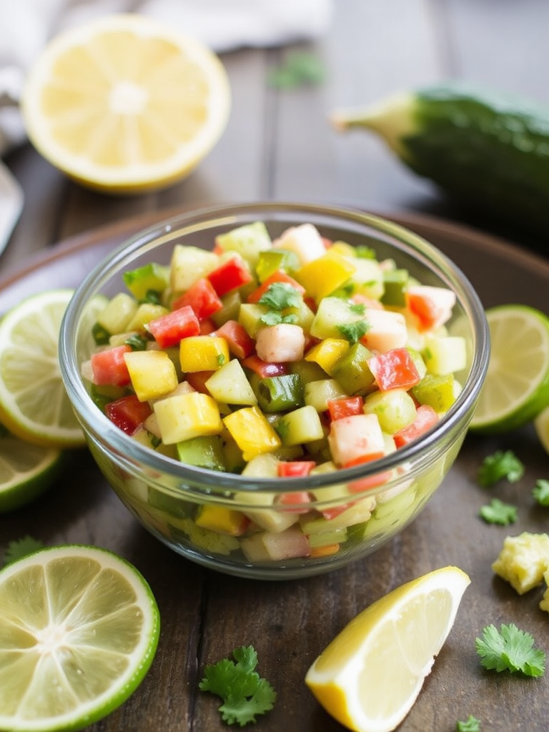 Zesty Pickle de Gallo Recipe Delight