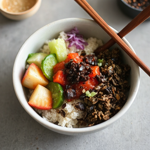 Delicious Nori Rice Bowl Recipe Quick Healthy Meal Idea