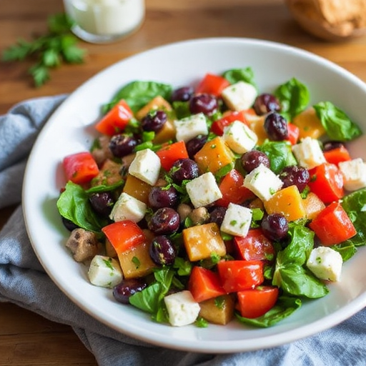 Easy Greek Salad – Cozy Winter Comfort Food