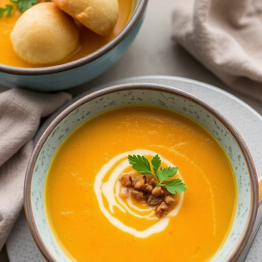 Healthy Butternut Squash Soup Recipe for January Meals