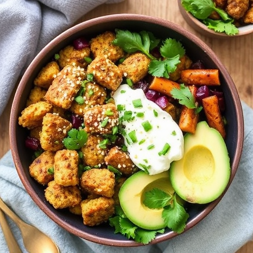 Healthy Falafel Bowls Recipe for January Meals