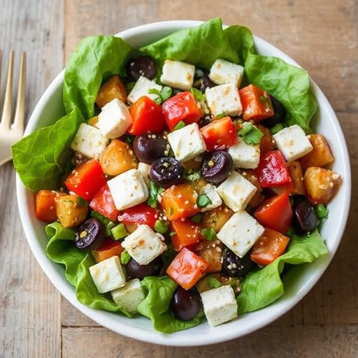 Healthy Greek Salad Recipe for January Meals