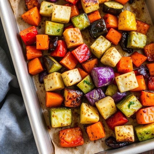 Healthy Roasted Vegetables Recipe for January Meals