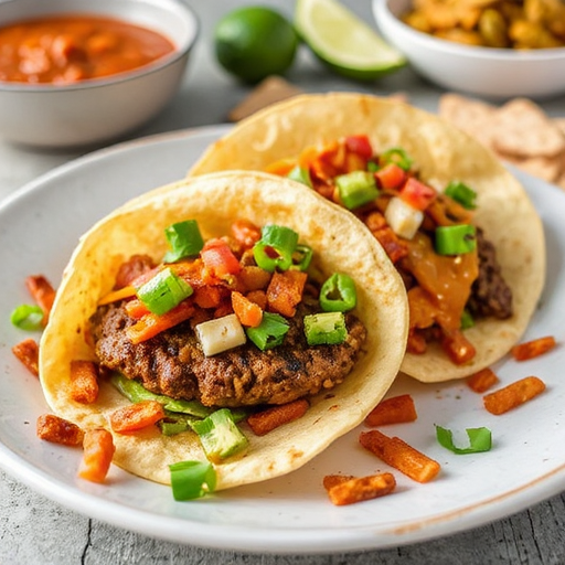 Irresistible Vegan Cheeseburger Tacos Easy Recipe for Flavorful Meatless Meals