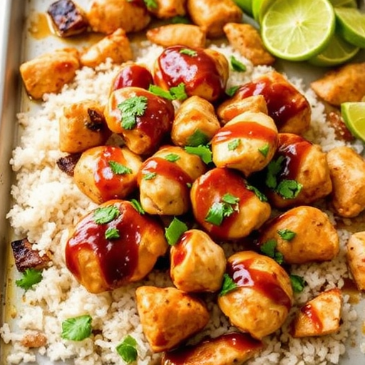 Quick & Easy Sheet Pan Hawaiian Chicken Teriyaki Recipe Perfect for Family Dinners!