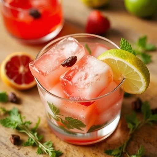 Refresh Summer Drinks with Easy Herbal Ice Cubes Recipe