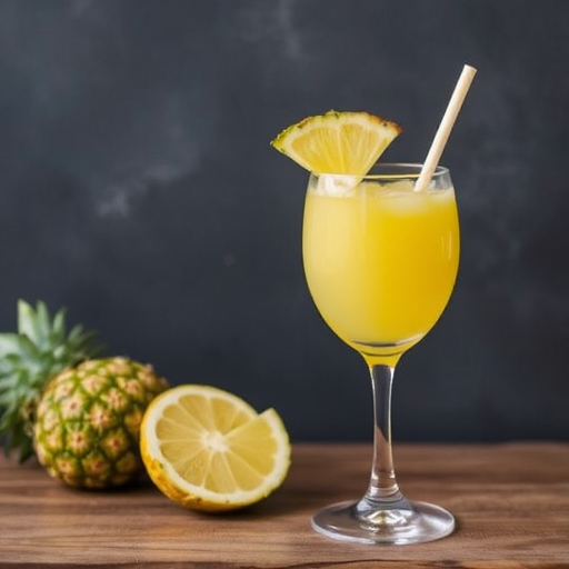 Refreshing Low Sugar Pineapple Mocktail Recipe Ideal for Healthy Sipping