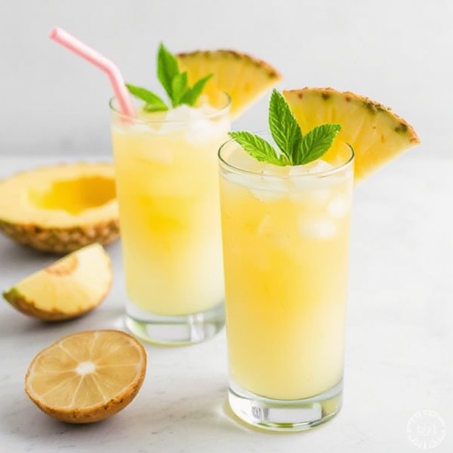 Refreshing Pineapple Coconut Mocktail Recipe Tropical Drink Ideas