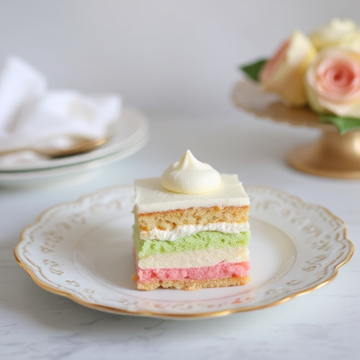 Rococo Revival Dessert Dream: Mini Pastel Layer Cakes Recipe
