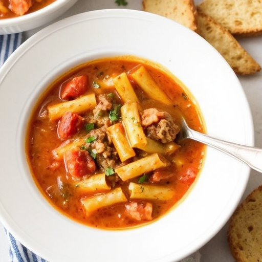 Cheesy Lasagna Soup