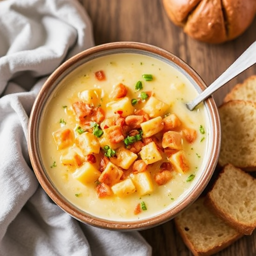 Cheesy Loaded Baked Potato Soup