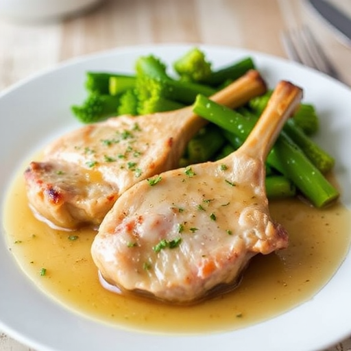 Garlic Butter Pork Chops