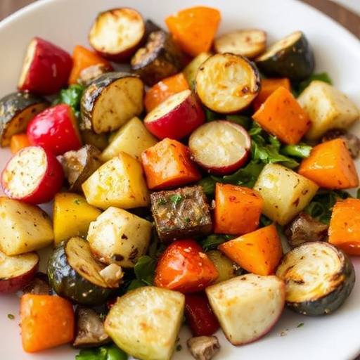 Garlic Roasted Vegetables