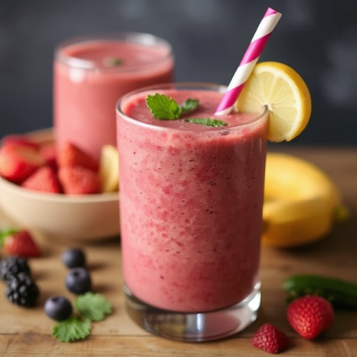 Healthy Fruit Smoothie Recipe for January Meals