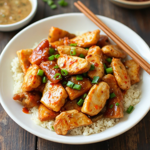 Honey Garlic Chicken Stir Fry