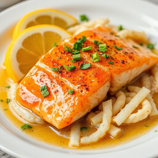 Honey Garlic Salmo