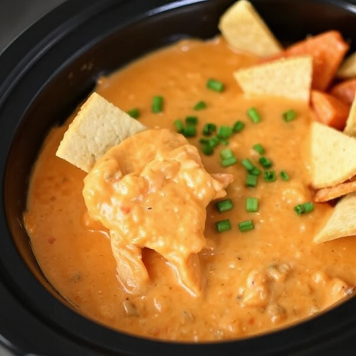 Slow Cooker Buffalo Chicken Dip