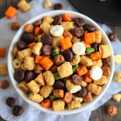 Spooky Halloween Snack Mix